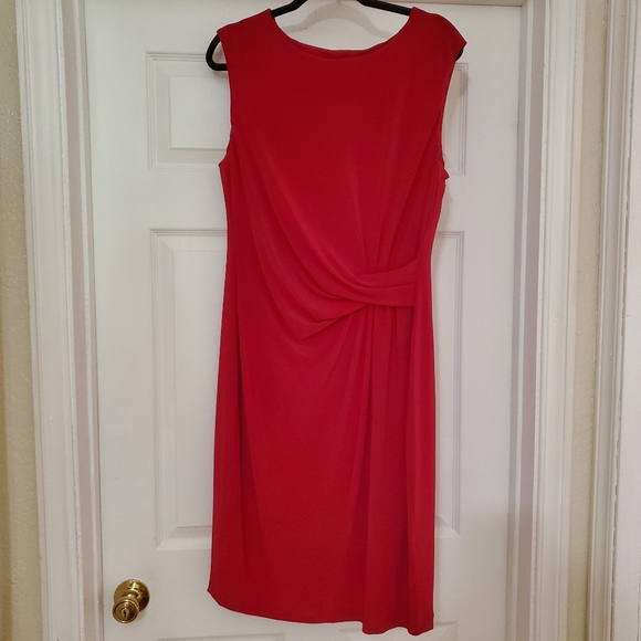 Red Apple Dress by Anne Klein, Size L - Picture 1 of 3